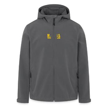 Halal walah bilah - Recycelte Männer Softshell-Jacke von Stanley/Stella - Anthrazit - Vorne - AI Model Male 185 light (185cm)