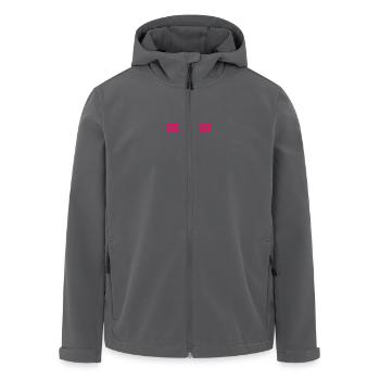 Jesus first - Recycelte Männer Softshell-Jacke von Stanley/Stella - Anthrazit - Vorne - AI Model Male 185 light (185cm)