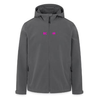 Bottom - Recycelte Männer Softshell-Jacke von Stanley/Stella - Anthrazit - Vorne - AI Model Male 185 light (185cm)