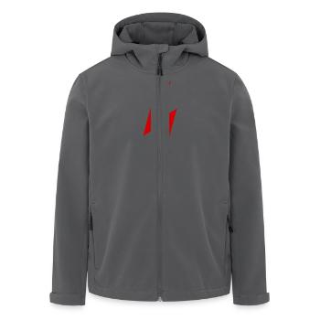Blitz - Recycelte Männer Softshell-Jacke von Stanley/Stella - Anthrazit - Vorne - AI Model Male 185 light (185cm)