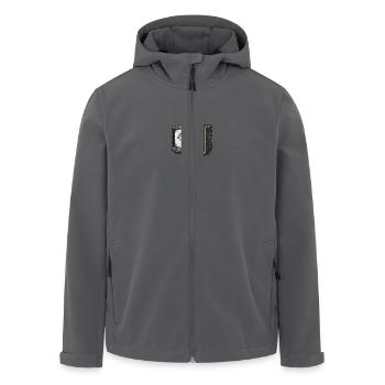 Der kathodische Riss - Recycelte Männer Softshell-Jacke von Stanley/Stella - Anthrazit - Vorne - AI Model Male 185 light (185cm)