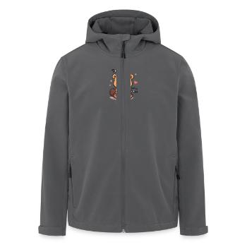 Spielzeug Vor Jungen Schlüpfrige Frauen Peinlich - Recycelte Männer Softshell-Jacke von Stanley/Stella - Anthrazit - Vorne - AI Model Male 185 light (185cm)