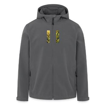 33 - Recycelte Männer Softshell-Jacke von Stanley/Stella - Anthrazit - Vorne - AI Model Male 185 light (185cm)