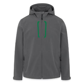 Ampel - Recycelte Männer Softshell-Jacke von Stanley/Stella - Anthrazit - Vorne - AI Model Male 185 light (185cm)