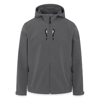 Oktopus - Recycelte Männer Softshell-Jacke von Stanley/Stella - Anthrazit - Vorne - AI Model Male 185 light (185cm)