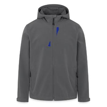 Starnberger See - Recycelte Männer Softshell-Jacke von Stanley/Stella - Anthrazit - Vorne - AI Model Male 185 light (185cm)