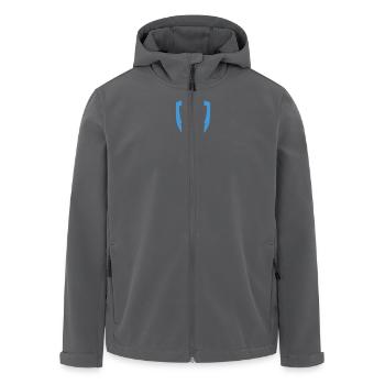 Straßburger Fußballverein - Recycelte Männer Softshell-Jacke von Stanley/Stella - Anthrazit - Vorne - AI Model Male 185 light (185cm)