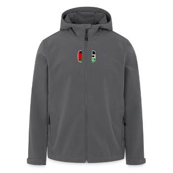 Free palestine free gaza - Recycelte Männer Softshell-Jacke von Stanley/Stella - Anthrazit - Vorne - AI Model Male 185 light (185cm)