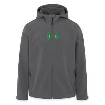 Jamaika Jamaica Reggae & Ska Mod Target - Recycelte Männer Softshell-Jacke von Stanley/Stella - Anthrazit - Vorne - AI Model Male 185 light (185cm)
