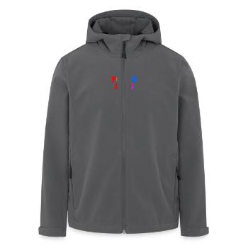 Porno king - Recycelte Männer Softshell-Jacke von Stanley/Stella - Anthrazit - Vorne - AI Model Male 185 light (185cm)