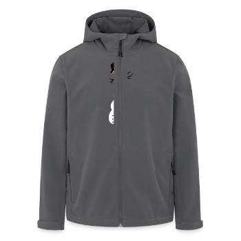Schneemann - Recycelte Männer Softshell-Jacke von Stanley/Stella - Anthrazit - Vorne - AI Model Male 185 light (185cm)