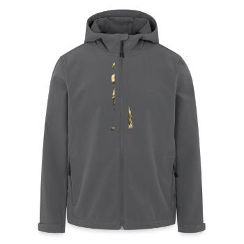 VENUS DE MILO - Recycelte Männer Softshell-Jacke von Stanley/Stella - Anthrazit - Vorne - AI Model Male 185 light (185cm)