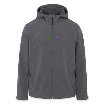 Yes daddy - Recycelte Männer Softshell-Jacke von Stanley/Stella - Anthrazit - Vorne - AI Model Male 185 light (185cm)