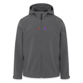 brandmauer - Recycelte Männer Softshell-Jacke von Stanley/Stella - Anthrazit - Vorne - AI Model Male 185 light (185cm)