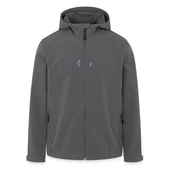 Minimalistisches Segelboot Faultier Sommer - Recycelte Männer Softshell-Jacke von Stanley/Stella - Anthrazit - Vorne - AI Model Male 185 light (185cm)