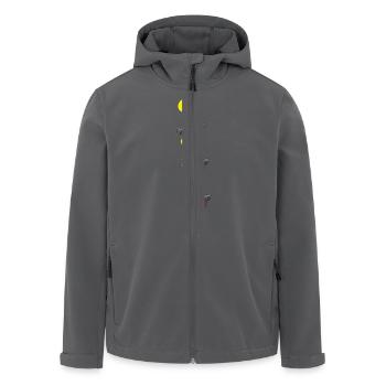 papagei drillinge - Recycelte Männer Softshell-Jacke von Stanley/Stella - Anthrazit - Vorne - AI Model Male 185 light (185cm)