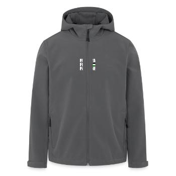 Free gaza free palestine - Recycelte Männer Softshell-Jacke von Stanley/Stella - Anthrazit - Vorne - AI Model Male 185 light (185cm)