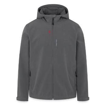 seepferdchen - Recycelte Männer Softshell-Jacke von Stanley/Stella - Anthrazit - Vorne - AI Model Male 185 light (185cm)