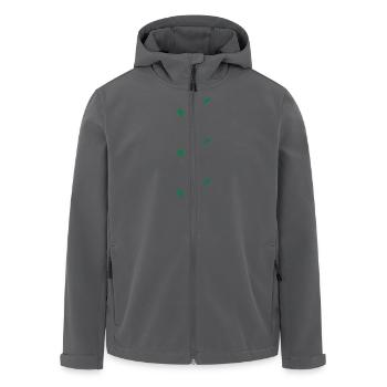 Haken - Recycelte Männer Softshell-Jacke von Stanley/Stella - Anthrazit - Vorne - AI Model Male 185 light (185cm)