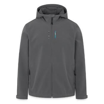 Hawaii Waikiki Beach O'ahu Honolulu Design - Recycelte Männer Softshell-Jacke von Stanley/Stella - Anthrazit - Vorne - AI Model Male 185 light (185cm)