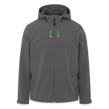 Be the voice of iranian women - Recycelte Männer Softshell-Jacke von Stanley/Stella - Anthrazit - Vorne - AI Model Male 185 light (185cm)