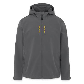 Fuck mullah regime iran - Recycelte Männer Softshell-Jacke von Stanley/Stella - Anthrazit - Vorne - AI Model Male 185 light (185cm)