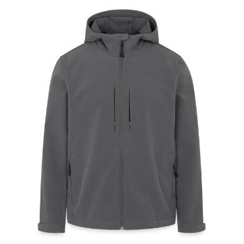 BIER - Recycelte Männer Softshell-Jacke von Stanley/Stella - Anthrazit - Vorne - AI Model Male 185 light (185cm)