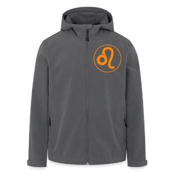 Sternzeichen Löwe - Recycelte Männer Softshell-Jacke von Stanley/Stella - Anthrazit - Vorne - AI Model Male 185 light (185cm)