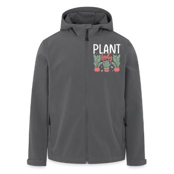 Plant Lady - Recycelte Männer Softshell-Jacke von Stanley/Stella - Anthrazit - Vorne - AI Model Male 185 light (185cm)