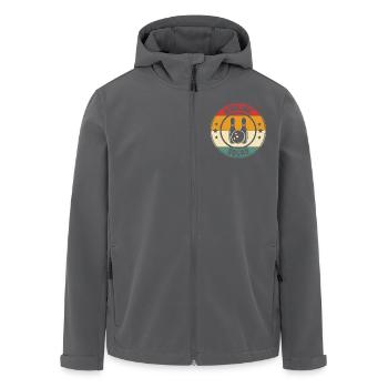 Bowling Squad - Recycelte Männer Softshell-Jacke von Stanley/Stella - Anthrazit - Vorne - AI Model Male 185 light (185cm)