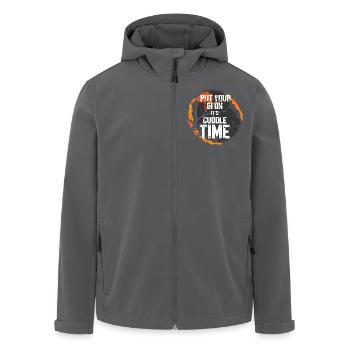 Jiu Jitsu Selbstverteidigung - Recycelte Männer Softshell-Jacke von Stanley/Stella - Anthrazit - Vorne - AI Model Male 185 light (185cm)
