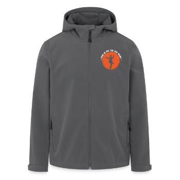 This is my Tai Chi Tee Kampfkunst Taijiquan - Recycelte Männer Softshell-Jacke von Stanley/Stella - Anthrazit - Vorne - AI Model Male 185 light (185cm)