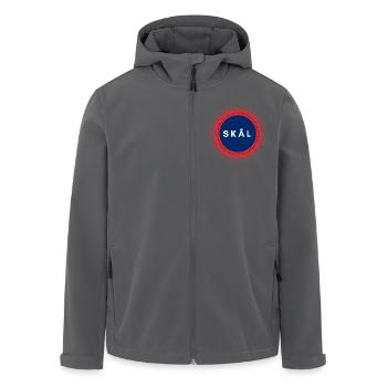 Prost Norwegen - Recycelte Männer Softshell-Jacke von Stanley/Stella - Anthrazit - Vorne - AI Model Male 185 light (185cm)