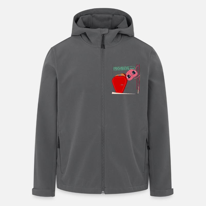 PROVISIONAL - Men’s Recycled Softshell Jacket by Stanley/Stella - anthracite