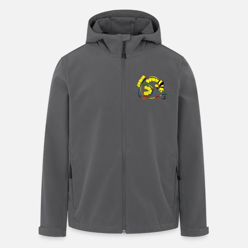 Summ Summ Summ - Men’s Recycled Softshell Jacket by Stanley/Stella - anthracite