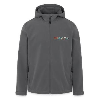Havana Kuba - Recycelte Männer Softshell-Jacke von Stanley/Stella - Anthrazit - Vorne - AI Model Male 185 light (185cm)