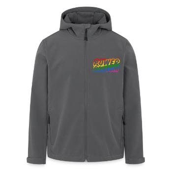 Power Bottom Shirt - Recycelte Männer Softshell-Jacke von Stanley/Stella - Anthrazit - Vorne - AI Model Male 185 light (185cm)