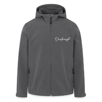 Duisburg Herzschlag - Recycelte Männer Softshell-Jacke von Stanley/Stella - Anthrazit - Vorne - AI Model Male 185 light (185cm)