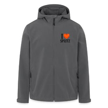I Love Spritz  - Recycelte Männer Softshell-Jacke von Stanley/Stella - Anthrazit - Vorne - AI Model Male 185 light (185cm)