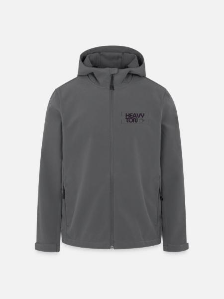 HeavyTon - Men’s Recycled Softshell Jacket by Stanley/Stella - anthracite