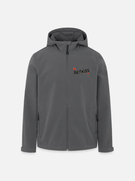 TSCHÜSS ABSCHIED HERZ - Recycelte Männer Softshell-Jacke von Stanley/Stella - Anthrazit