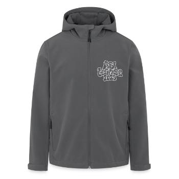 Abitur Legende 2025 Abschluß Geschenk Abiturient - Recycelte Männer Softshell-Jacke von Stanley/Stella - Anthrazit - Vorne - AI Model Male 185 light (185cm)