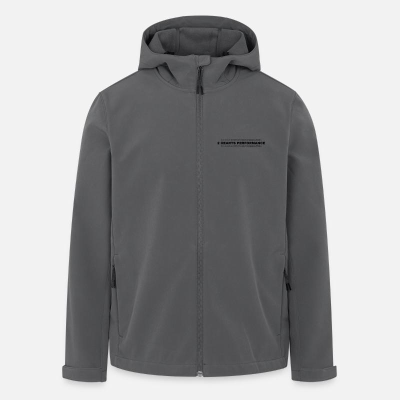 2HP shadow - Recycelte Männer Softshell-Jacke von Stanley/Stella - Anthrazit