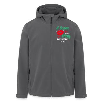 Sternzeichen Stier - Recycelte Männer Softshell-Jacke von Stanley/Stella - Anthrazit - Vorne - AI Model Male 185 light (185cm)