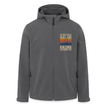 This Is My Slot Car Racing Shirt Slot Car Gifts - Recycelte Männer Softshell-Jacke von Stanley/Stella - Anthrazit - Vorne - AI Model Male 185 light (185cm)