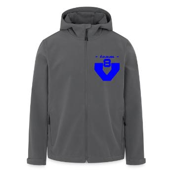 Team V8 - Recycelte Männer Softshell-Jacke von Stanley/Stella - Anthrazit - Vorne - AI Model Male 185 light (185cm)