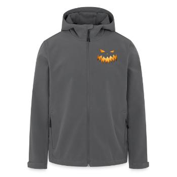 Halloween-Kostüm, Monster - Recycelte Männer Softshell-Jacke von Stanley/Stella - Anthrazit - Vorne - AI Model Male 185 light (185cm)