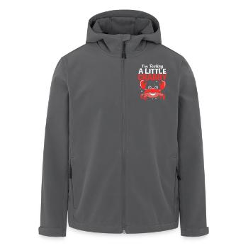 Krabbe - Recycelte Männer Softshell-Jacke von Stanley/Stella - Anthrazit - Vorne - AI Model Male 185 light (185cm)