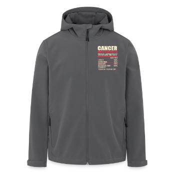 Krabbe - Recycelte Männer Softshell-Jacke von Stanley/Stella - Anthrazit - Vorne - AI Model Male 185 light (185cm)