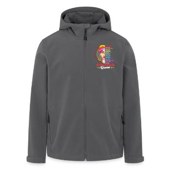 Sternzeichen Wassermann - Recycelte Männer Softshell-Jacke von Stanley/Stella - Anthrazit - Vorne - AI Model Male 185 light (185cm)